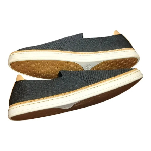 UGG Women's Alameda Sammy Slip-On Sneakers Black Size 10 - Picture 4 of 8